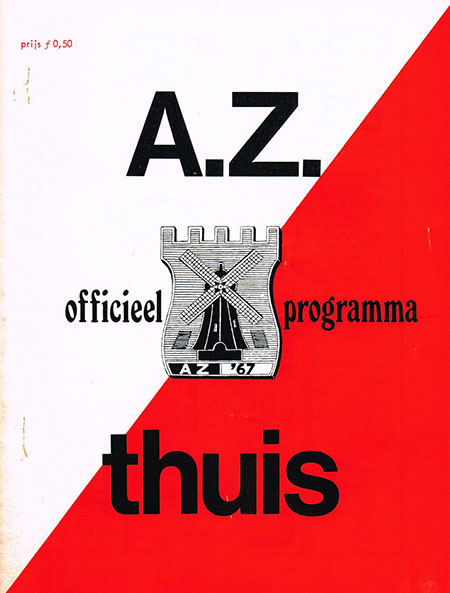 AZ Programma 7-feb-1971 Utrecht thuis